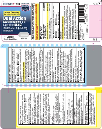 144s Container Label (Hca Acetaibu 250mg 125mg 144ct Label)